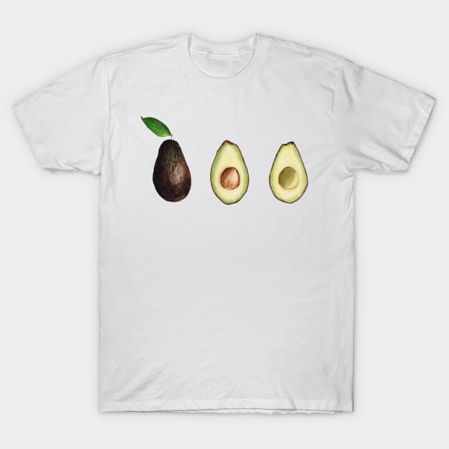 Avocado T-Shirt by InnaPatiutko